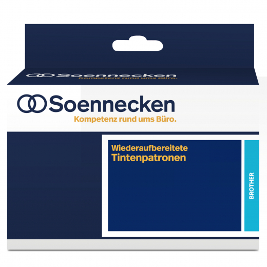 Soennecken Tintenpatrone 84305 wie Brother LC1240 sw/c/m/y 4 St./Pack, - 101074992