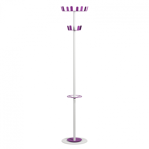 Paperflow Garderobenständer COLOR RANGE PECRD.13.19 12Haken ws/li, - 887016842