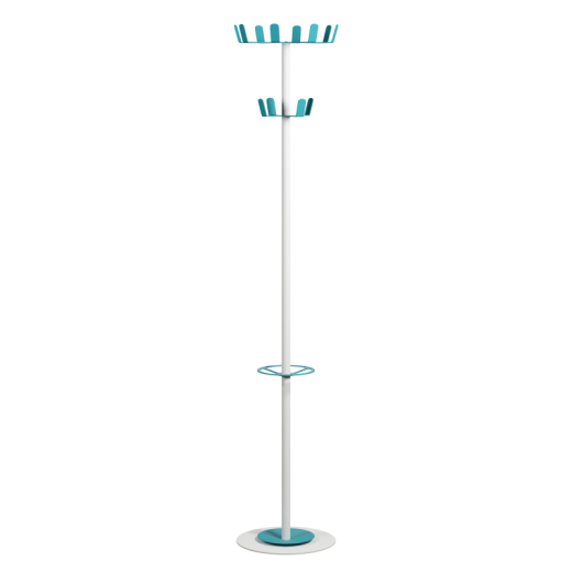 Paperflow Garderobenständer COLOR RANGE PECRD.13.06 12Haken ws/bl, - 887016850