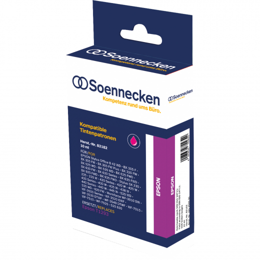 Soennecken Tintenpatrone 82182 wie Epson C13T12934012 T1293 magenta, - 101259530