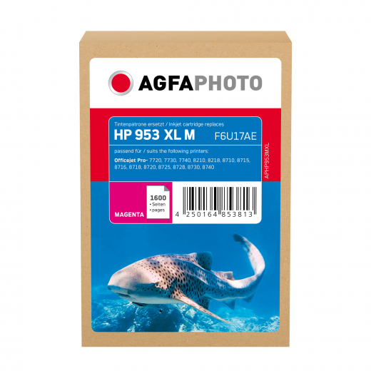 AgfaPhoto Tintenpatrone APHP953MXL wie HP F6U17AE 953XL m, - 101498230