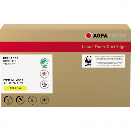 AgfaPhoto Toner APTBTN245YE wie Brother TN-245Y gelb, - 102060310