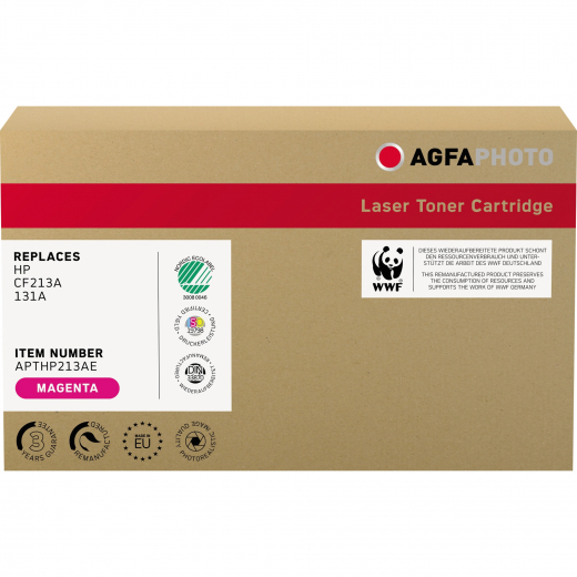 AgfaPhoto Toner APTHP213AE wie HP CF213A 131A magenta, - 102061230