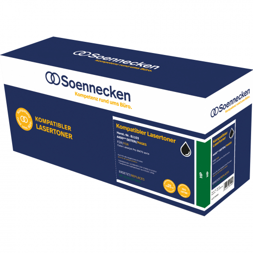 Soennecken Toner 81103 wie HP CF380X 312X schwarz, - 102133890