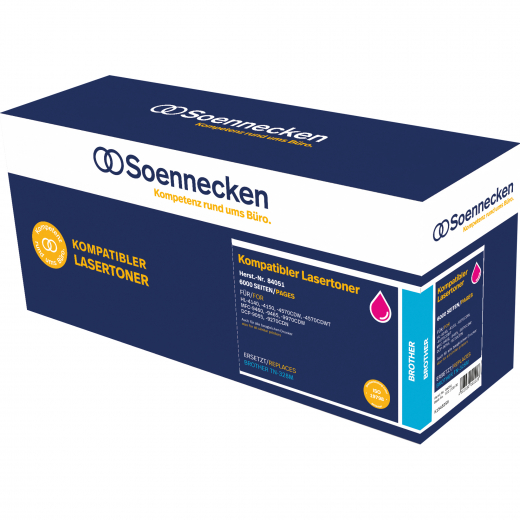 Soennecken Toner 84051 wie Brother TN328M magenta, - 102173830