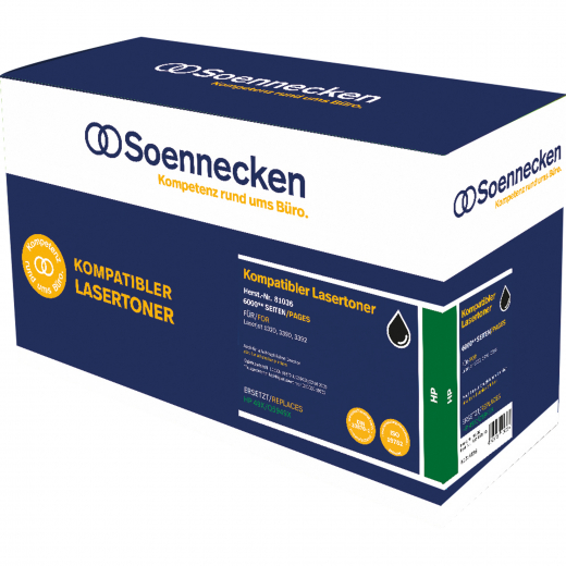 Soennecken Toner 81036 wie HP Q5949X 49X/Canon 708H schwarz, - 102193990