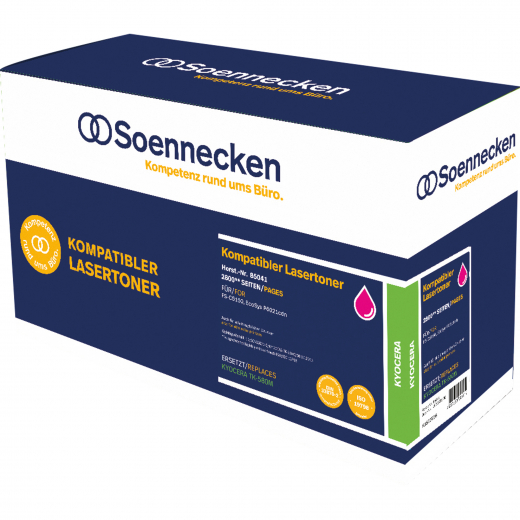 Soennecken Toner 85041 wie Kyocera TK-580M magenta, - 102279230