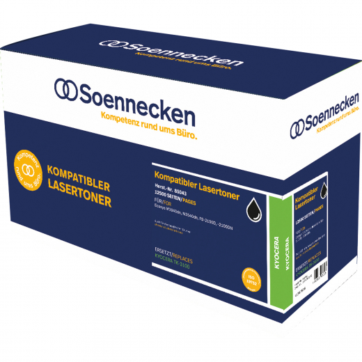 Soennecken Toner 85043 wie Kyocera TK-3100 schwarz, - 102282290