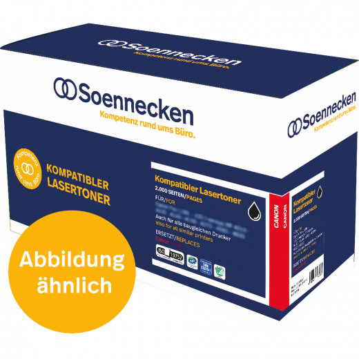 Soennecken Toner 80060 wie Canon 3480B002/CRG­719H schwarz, - 102303490