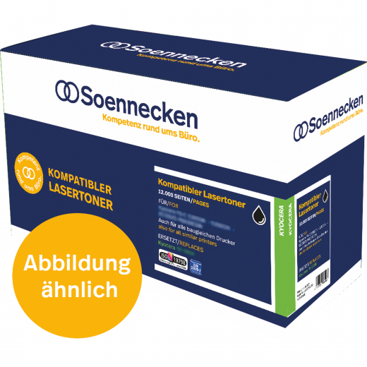 Soennecken Toner 85088 wie Kyocera TK­5150K schwarz, - 102314390