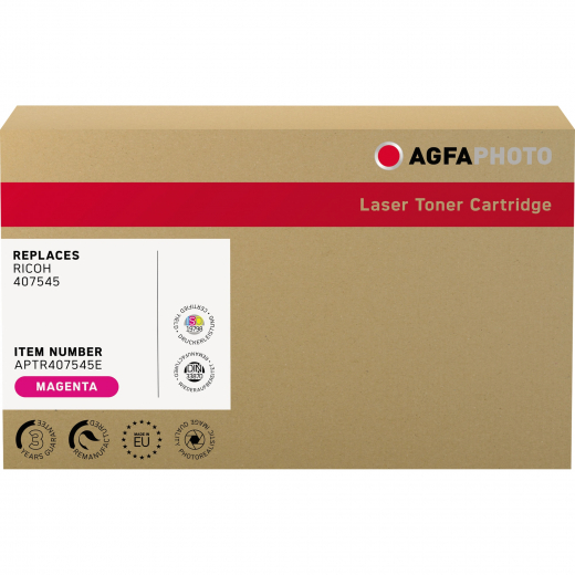 AgfaPhoto Toner APTR407545E wie Ricoh 407545 magenta, - 102335130