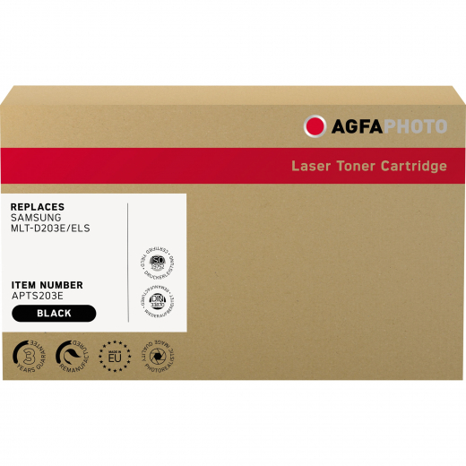 AgfaPhoto Toner APTS203E wie Samsung MLT-D203E/ELS schwarz, - 102335790