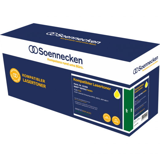 Soennecken Toner 81508 wie HP CF362X 508X gelb, - 102715510