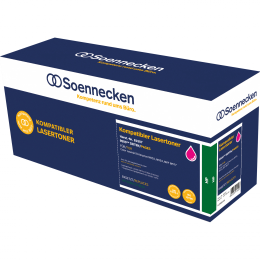 Soennecken Toner 81507 wie HP CF363X 508X magenta, - 102715530