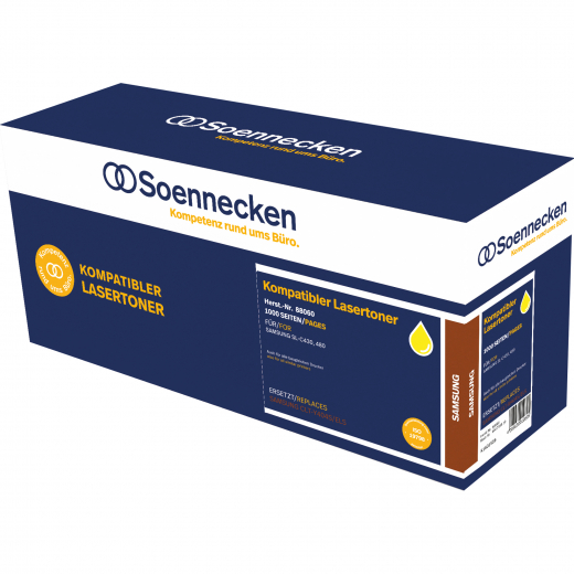 Soennecken Toner 88060 wie Samsung CLT-Y404S/ELS Y404S gelb, - 102715810