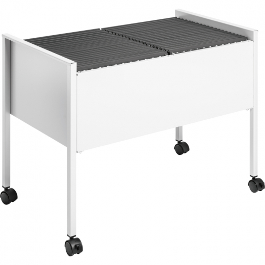 DURABLE Hängemappenwagen 100 DUO 308210 76x59,2x40cm lichtgrau, - 890250481