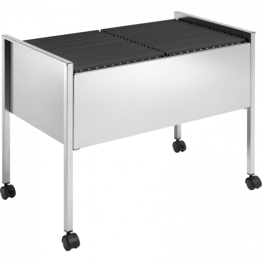 DURABLE Hängemappenwagen 100 DUO 308223 76x59,2x40cm silbermetallic, - 890250495