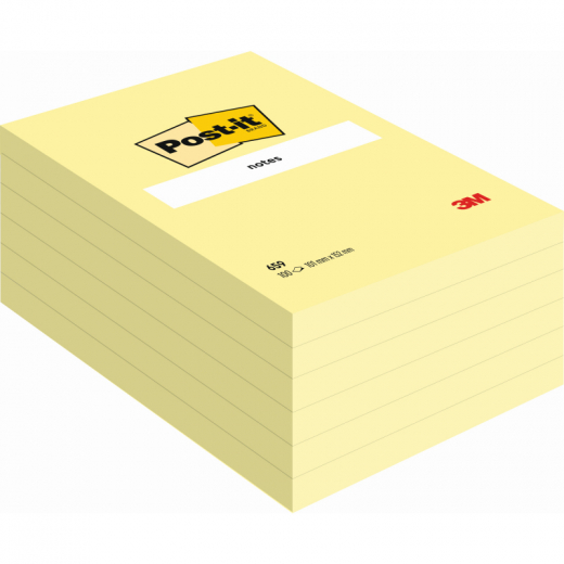 Post-it Haftnotiz Notes  659 102x152mm ge, - 9000659