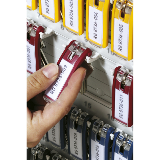 DURABLE Schlüsselanhänger KEY CLIP 195700 sortiert 6 St./Pack.,