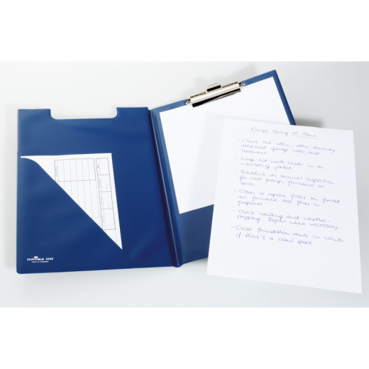 DURABLE Blockmappe A4 235506 blau 23,7x33,0x10,0cm,