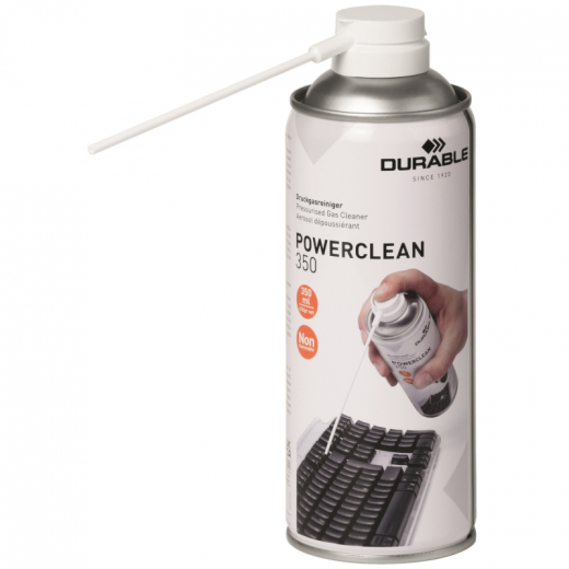 DURABLE Druckluftspray POWER CLEAN 582919 350ml, - 939322