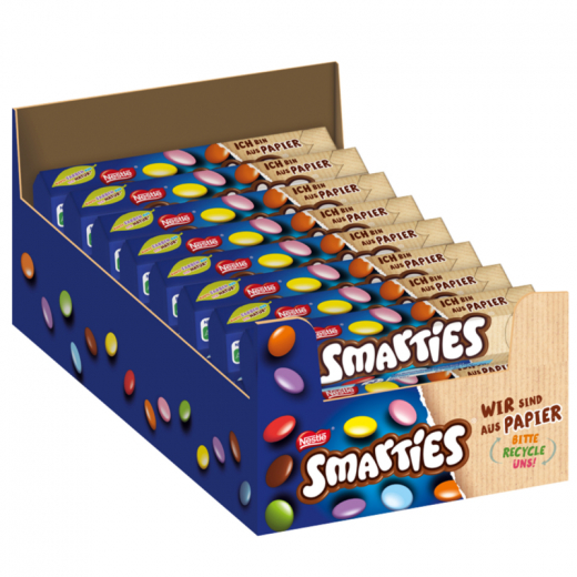 SMARTIES Schokolinsen 12540147 24x38g, - 492153900