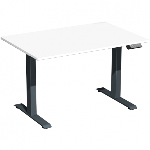 Geramöbel Tisch Elevate Basic 1200x800x730-1230mm an/ws, - 810068901