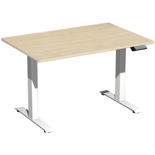 Geramöbel Tisch Elevate Basic 1200x800x730-1230mm ws/ah, - 810069079