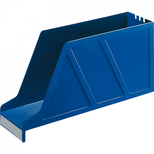 Leitz Stehsammler 24270035 DIN A4 97mm quer Polystyrol blau, - LEI2427BL