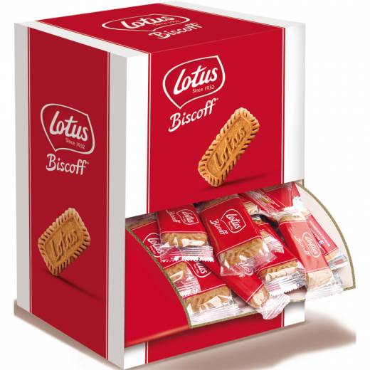 Lotus Gebäck Biscoff 18639 Spender 150 St./Pack., - 492015300