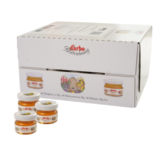 Darbo Blütenhonig Miniglas 70000028 28g 60 St./Pack.,