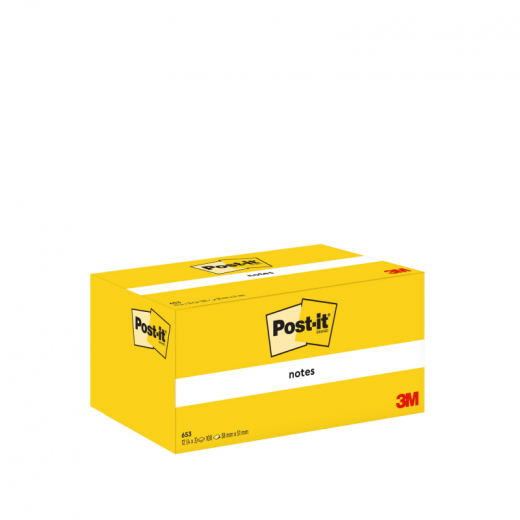 Post-it Haftnotiz Notes 653 38x51mm ge 12x100Bl, - 111690210