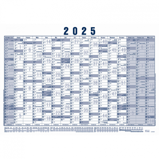 ZETTLER Plakatkalender 918-0015 16M/1S gerollt 5St., - 640053300