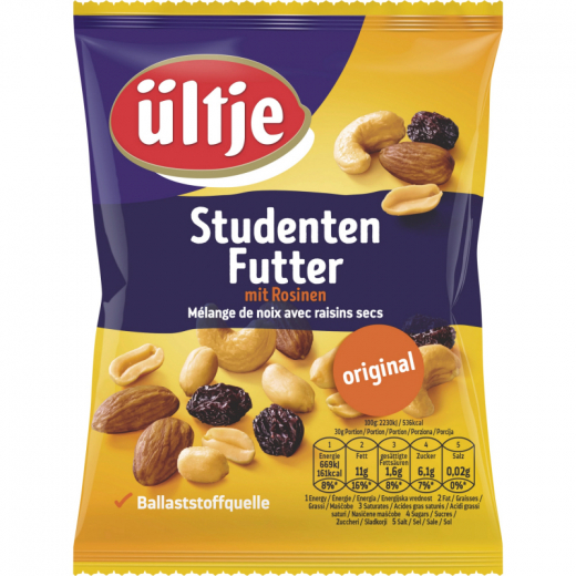 Ültje Studentenfutter Original 7291 200g, - 492172400