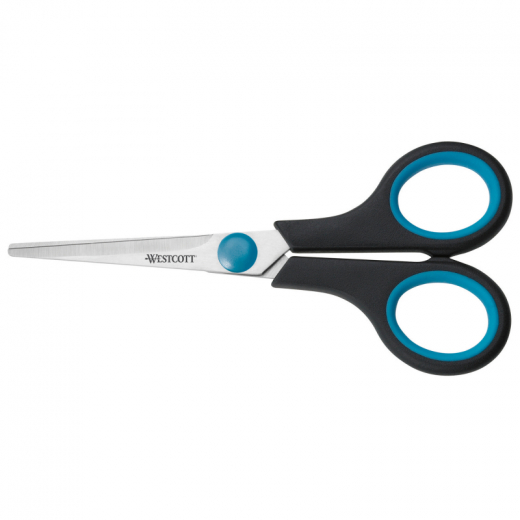 Westcott Schere Easy Grip E-30250 00 14cm blau, - 45312504