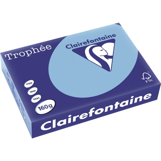 Clairefontaine Kopierpapier 1050C 025601610441 A4 160g lavendel 250Bl, - 110082643