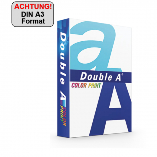 Double A Multifunktionspapier Color Print 708960900620005 A3 500Bl, - 110276601