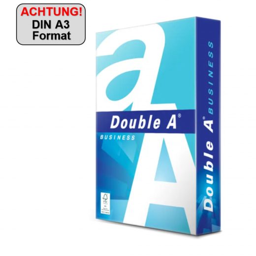 Double A Kopierpapier Business S127075 A3 75g 500Bl, - 110277301