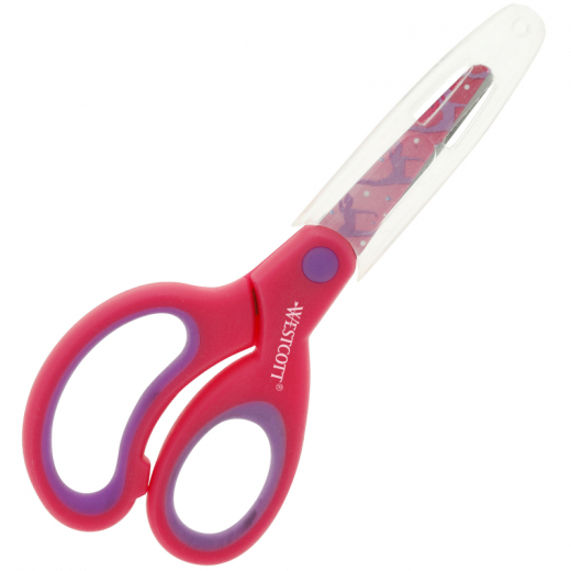 Westcott Kinderschere Sporty E-21560 00 runde Spitze 13cm pink,