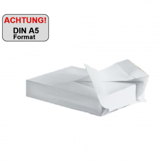 Kopierpapier DIN A5 160 g/qm weiß 250Bl./Pack., - 110540601