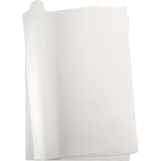 Werola Seidenpapier 794081000 20g 50x70cm 520Bl. weiß, - 500002101