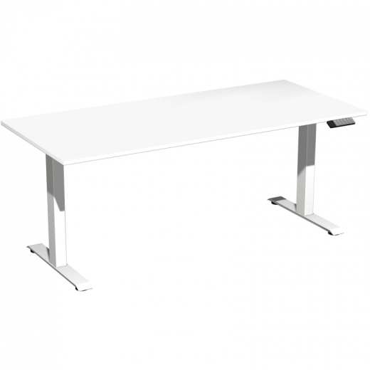 Geramöbel Tisch Elevate Basic 1800x800x730-1230mm ws/ws, - 810069601