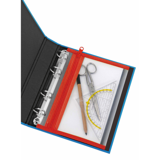 Veloflex Reißverschlusstasche VELOBAG XS 4354050 DIN A4 blau,