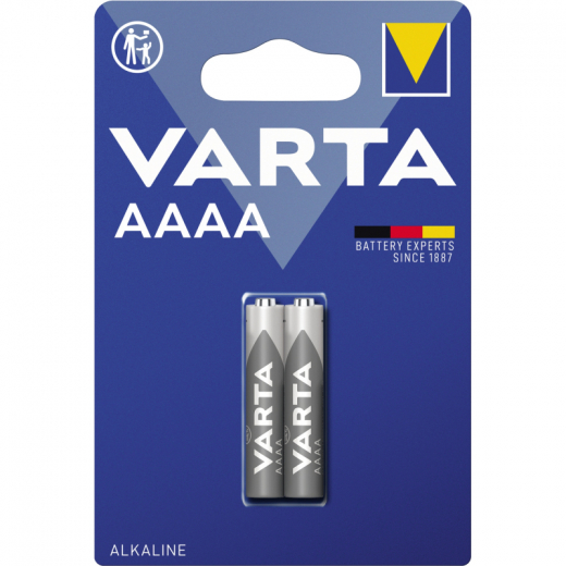 Varta Batterie LR61 4061101402 AAAA 2 St./Pack., - 3060816