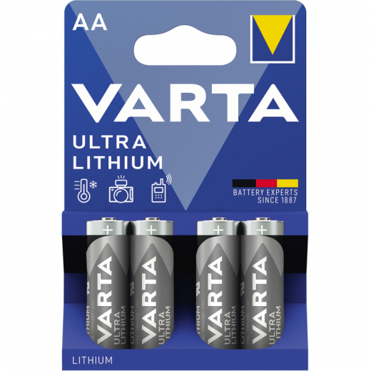 Varta Batterie 6106301404 AA Mignon 1,5V 4 St./Pack., - VAR6106301404