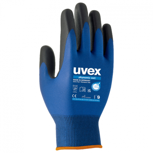 uvex Arbeitshandschuh phynomic wet 6006009 Gr.9 1Paar, - 195064309