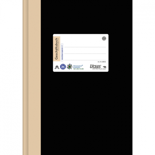 Ursus Staufen Geschäftsbuch 608352 A4 96Blatt 80g liniert, - 339320