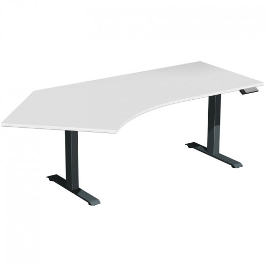 Geramöbel Tisch Elevate Plus 135 li 2166x1130x630-1280mm an/lgr, - 810072581