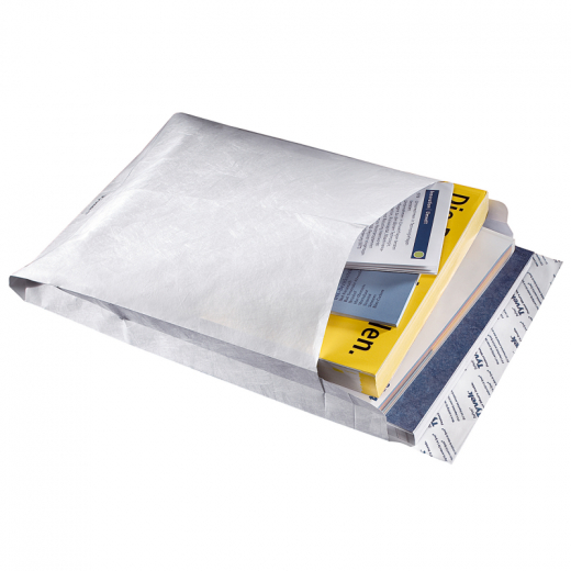 Tyvek Faltentasche 00067183 B4/38F 54g oF hk weiß 20 St./Pack., - 084356