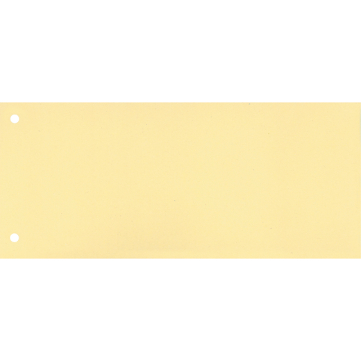 Trennstreifen Kurz 22,5x10,5cm 160g gelb 100 St./Pack., - 121000610